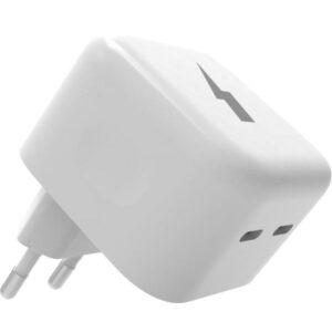 Sieťová nabíjačka WG 2xUSB-C 35W