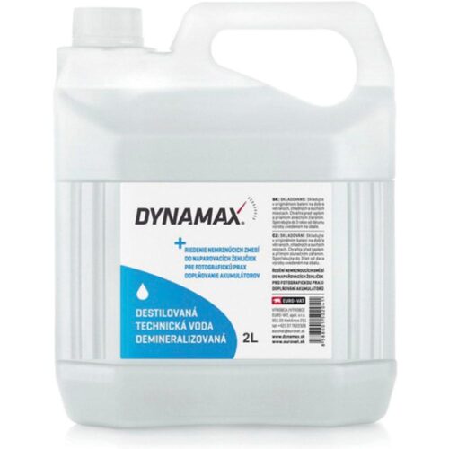 Dynamax DEMINERALIZOVANÁ VODA 2L