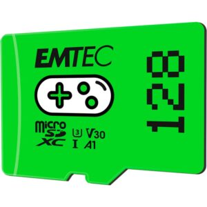 Emtec MicroSDXC 128GB Gaming Green