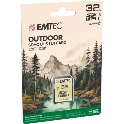 Emtec SDHC 32GB UHS1 U1 V10 OUTDOOR