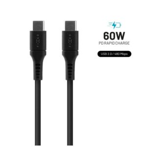 Fixed FIXDLS-CC12 USB-C kábel Black