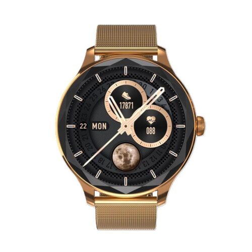 Garett Smartwatch Viva Gold steel