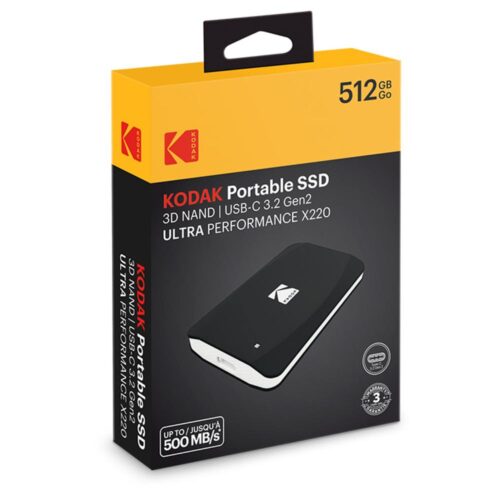 Kodak X220 externý SSD USB 3.2Gen2 512GB