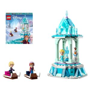 LEGO ® 43218 Čarovný kolotoč Anny a Elsy