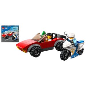 LEGO ® 60392 Naháňačka auta s policajnou motorkou