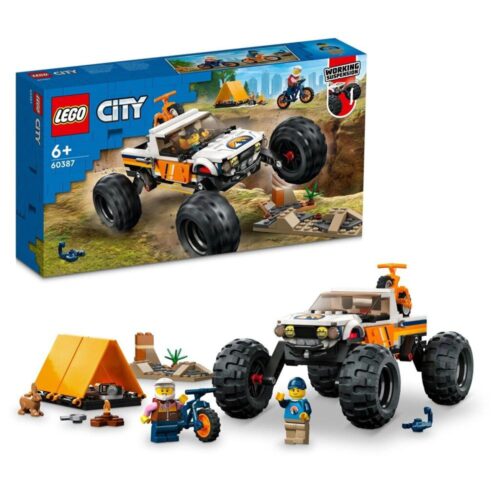 LEGO ® 60387 Dobrodružstvá s terénnym autom 4 x 4