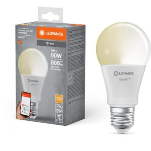 Ledvance SMART+ WiFi CLASSIC A 60 FR 9W/DIM E27