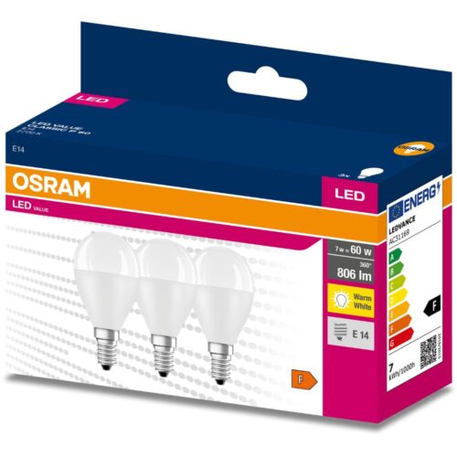 Osram LED Cla. P 60  7 W/2700 K E14