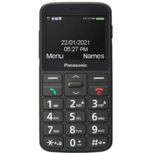 Panasonic KX-TU160EXB tlačidlový mobilný telefón black