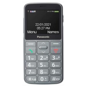 Panasonic KX-TU160EXG tlačidlový mobilný telefón Gray