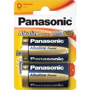 Panasonic LR20 2BP D Alk Power