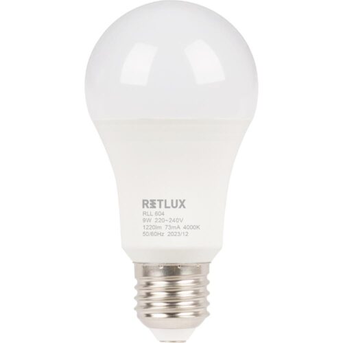 Retlux RLL 604 A60 E27 9W