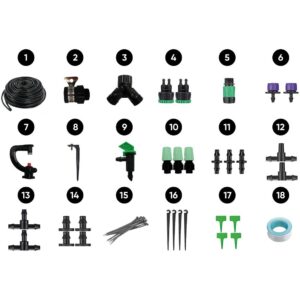 Tesla Irrigation Accessories Set