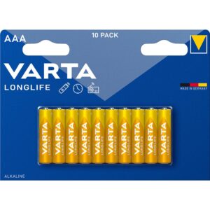 VARTA LR03 10BP AAA Longlife Alk